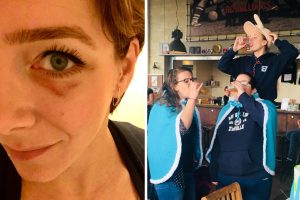 Rugbyen met Anne: Blauwe ogen