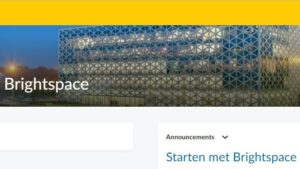 Opinie: 'Dilemma van privacy in Brightspace’