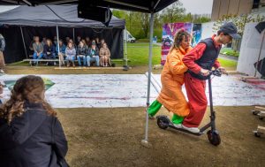 Nieuwsfoto: Steppend verwachtingen doorbreken