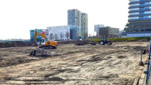 Grondwerk gestart voor campusgebouw Almere