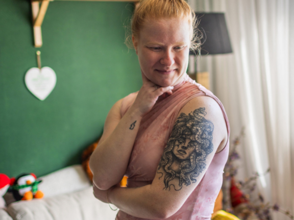 Tattoo: ‘Dapper dat mensen naar mijn tatoeage vragen’
