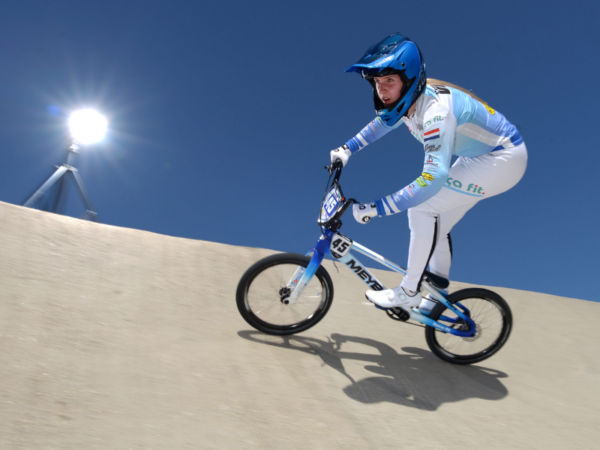 Nothing can stop BMX rider Celia
